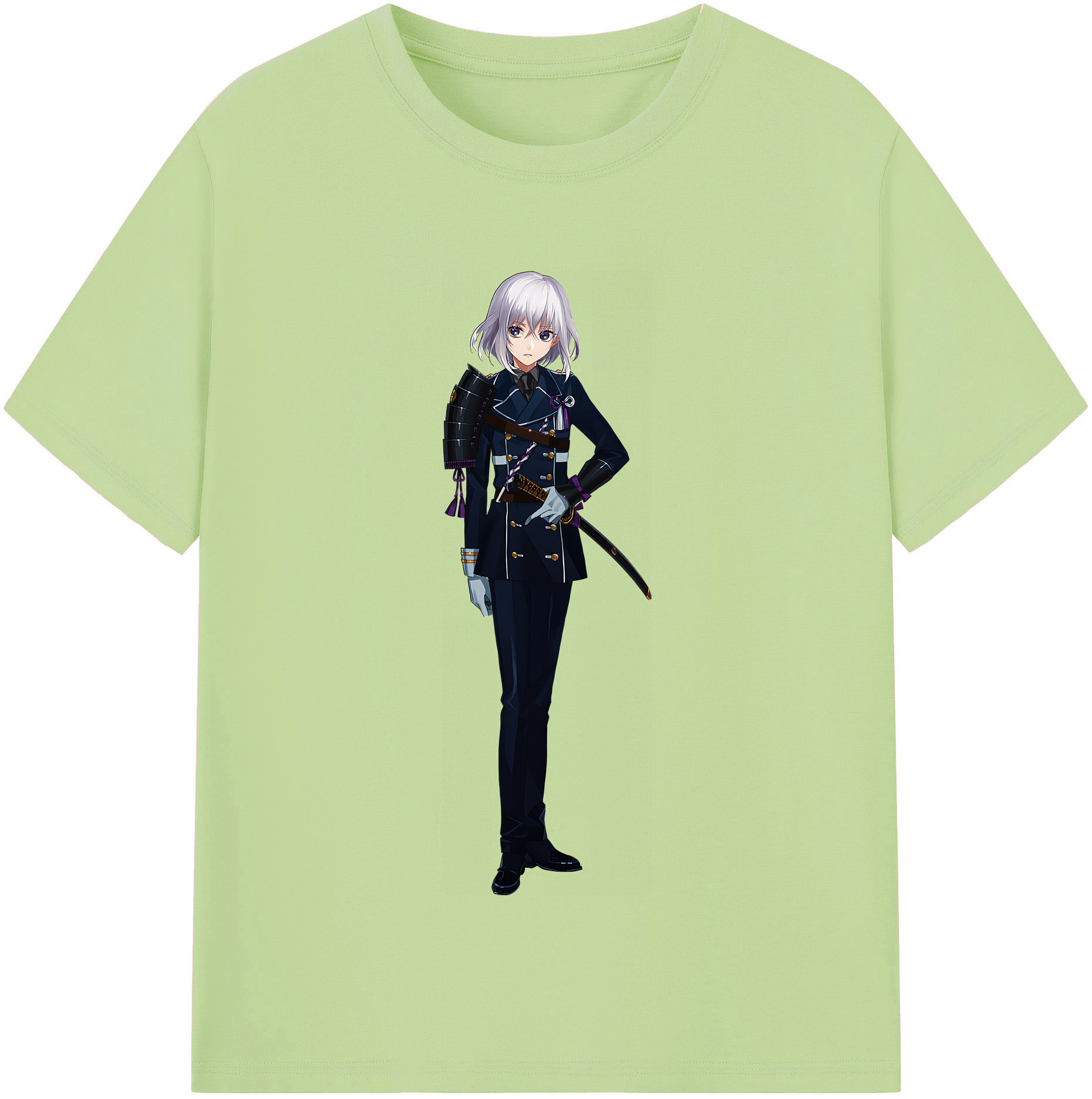 （画像用） 刀剣乱舞 Touken Ranbu 綿100％半袖Tシャツ（フロントプリント）